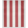 thumbnail image 1 of Simply Daisy Graduated Stripe Fleece Throw Blanket, Ligonberry Red, Small Throw, 1 of 4