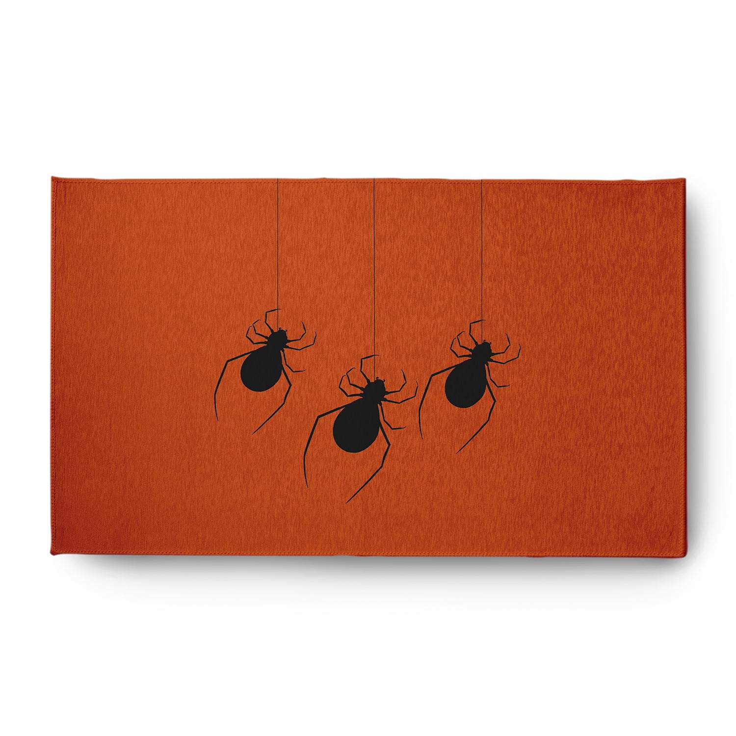 Simply Daisy Hanging Spiders Sienna Halloween Chenille Area Rug, 3' x 5'