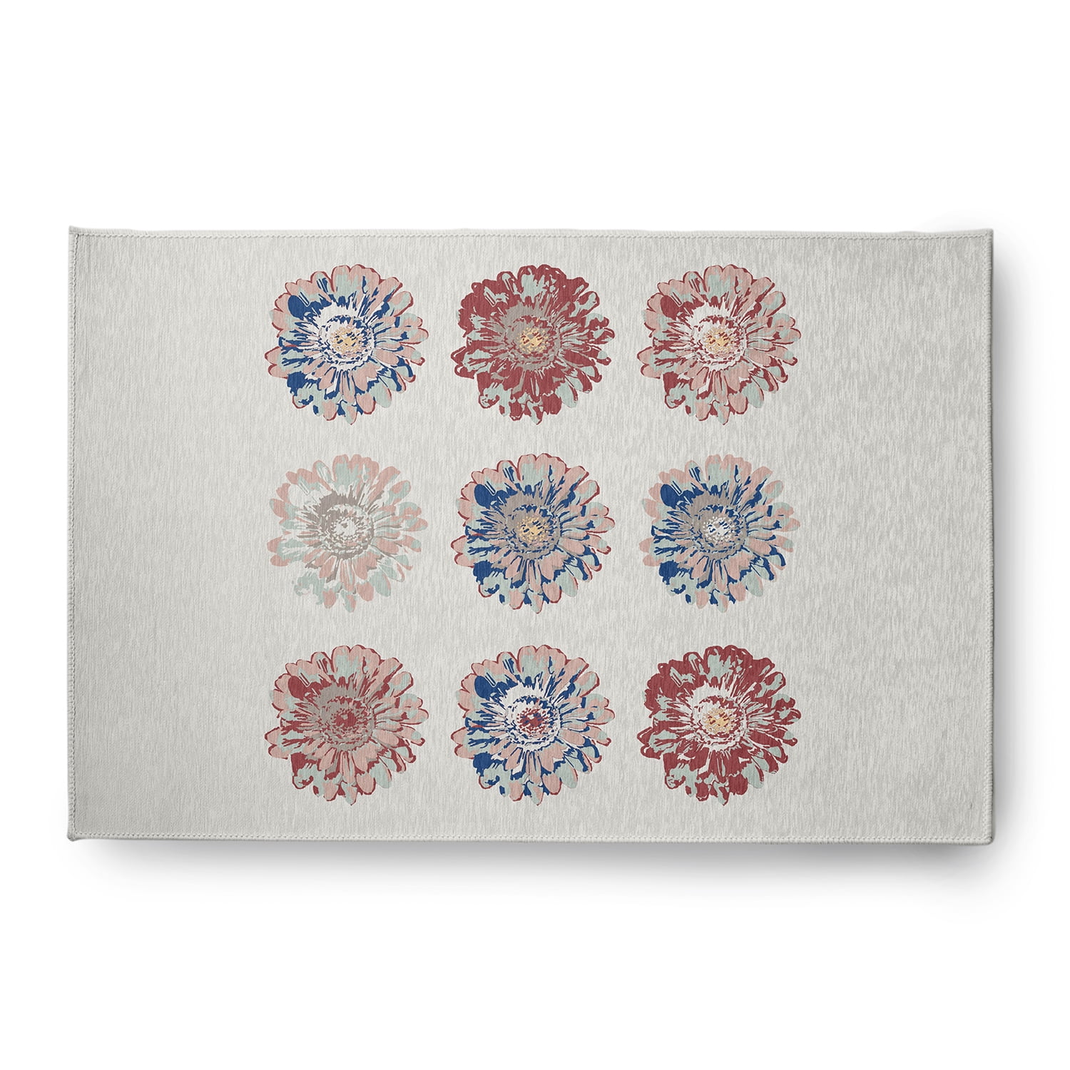Simply Daisy Happy Hippy Floral Area Rug, 4' x 6'