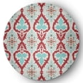 thumbnail image 1 of Simply Daisy Happy Hippy Ikat Area Rug, 5' x 5', 1 of 2