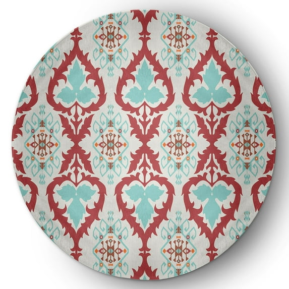 Simply Daisy Happy Hippy Ikat Area Rug, 5' x 5'
