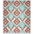 thumbnail image 1 of Simply Daisy Hipster Fleece Throw Blanket, Light Blue, Standard Throw, 1 of 4