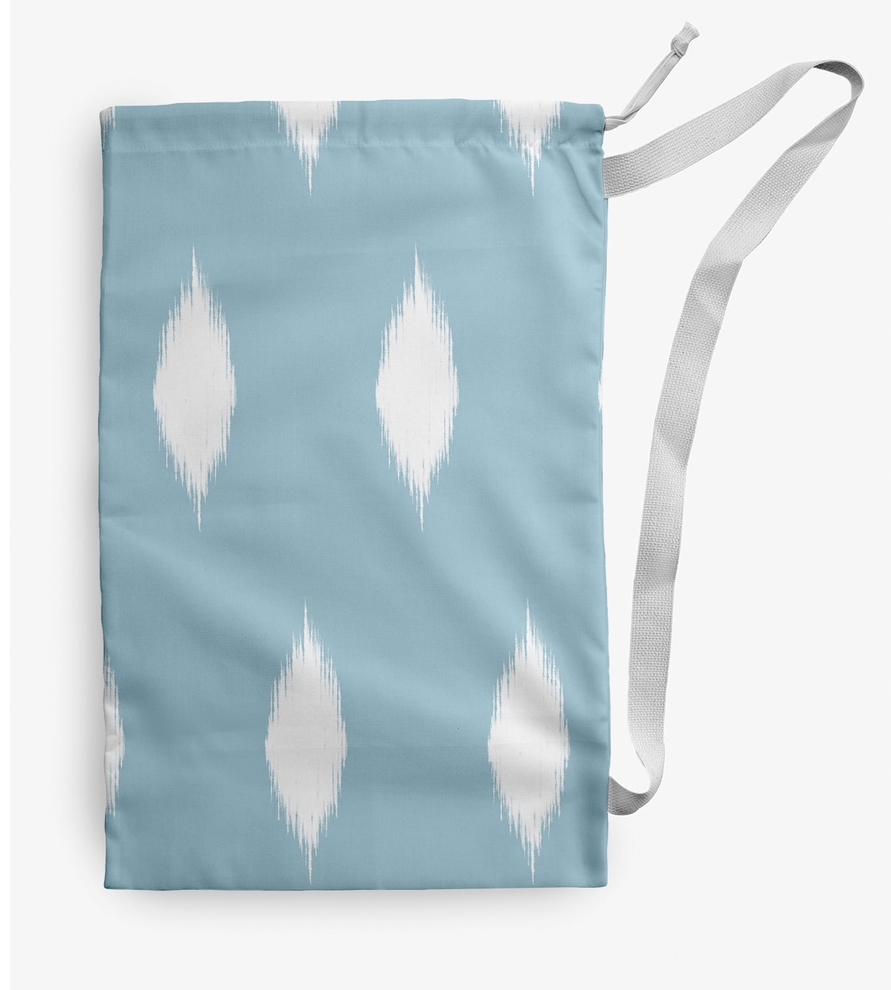 Simply Daisy Hol-I-Kat Holiday Ikat 18 x 29 in Blue Laundry Bag