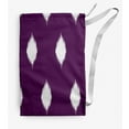 thumbnail image 1 of Simply Daisy Hol-I-Kat Holiday Ikat 28 x 36 in Purple Laundry Bag, 1 of 3