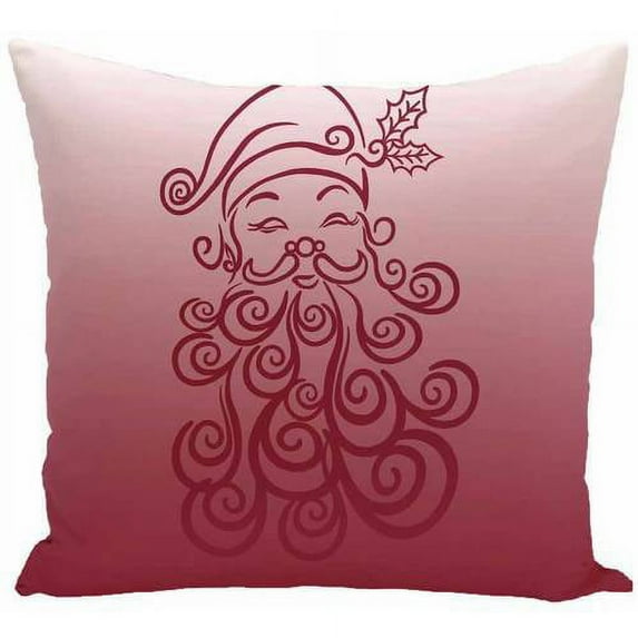 Simply Daisy Holiday Print Decorative Pillow, 16" x 16"