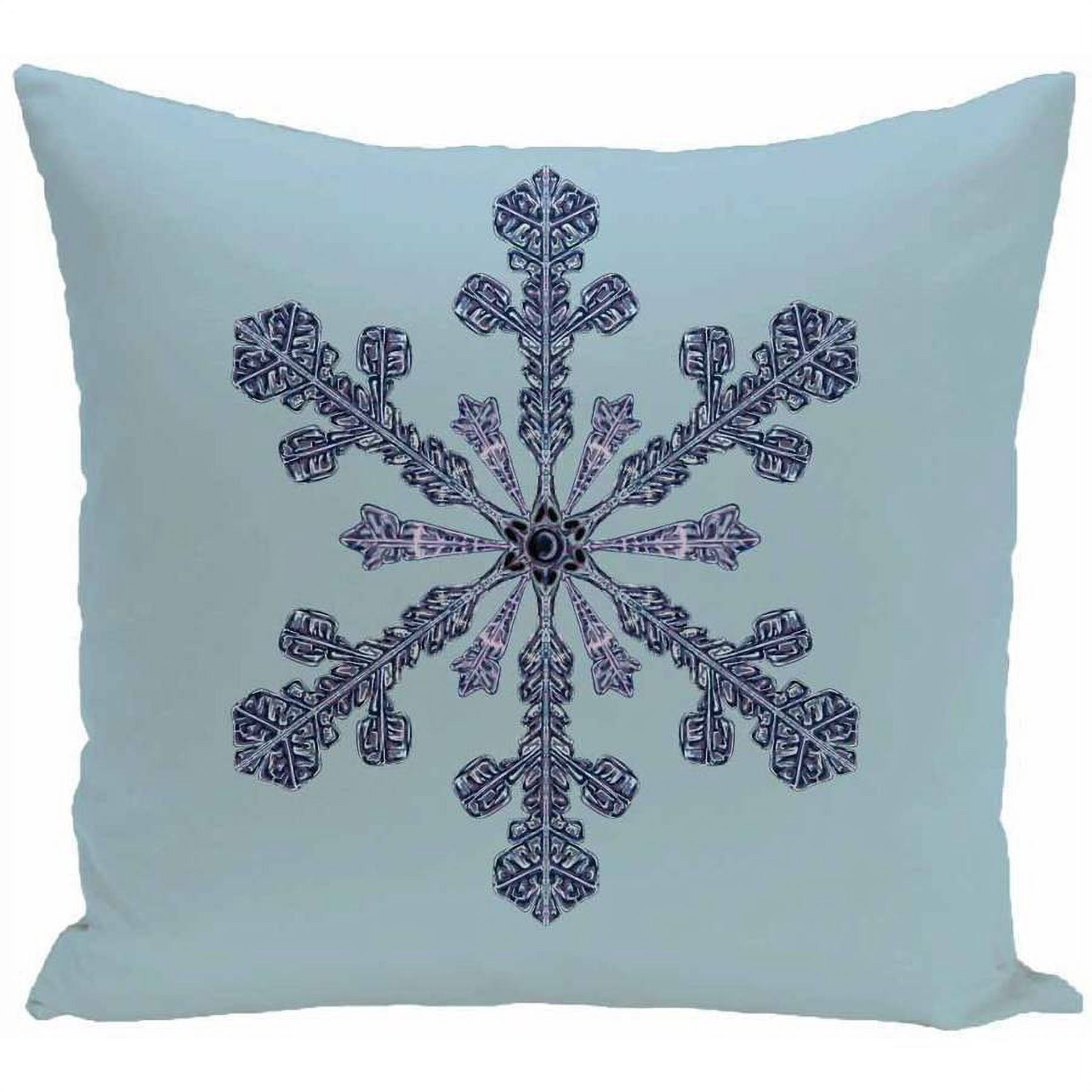 Simply Daisy Holiday Print Decorative Pillow, 16" x 16"