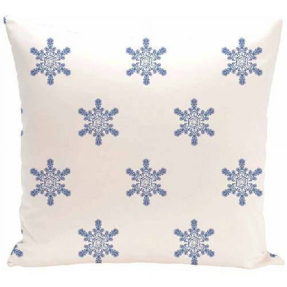 Simply Daisy Holiday Print Decorative Pillow, 16" x 16"