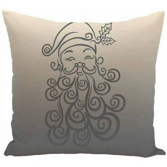 Simply Daisy Holiday Print Decorative Pillow, 16" x 16"