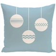 thumbnail image 1 of Simply Daisy Holiday Print Decorative Pillow, 16" x 16", 1 of 1