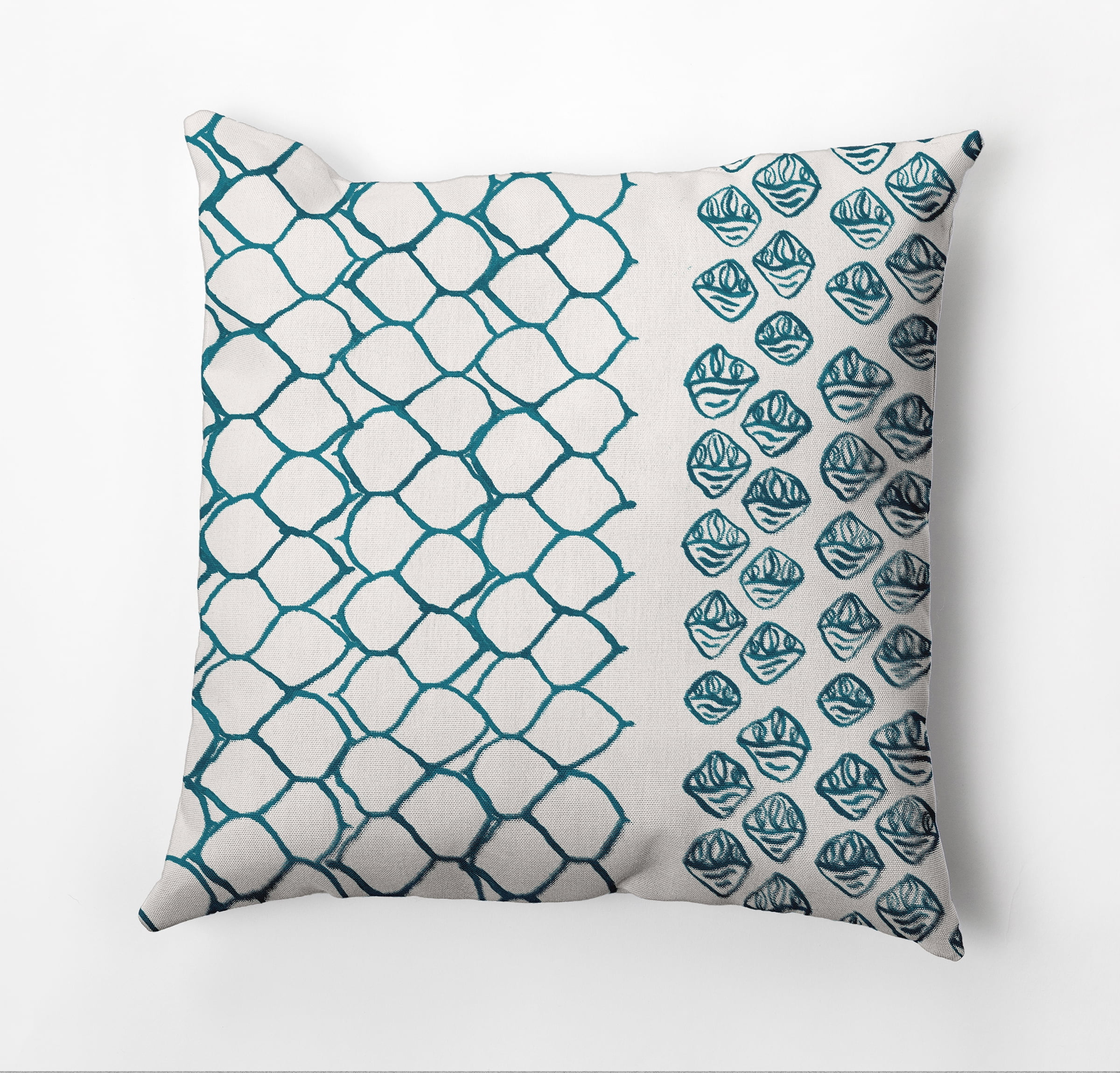 Simply Daisy Honeycomb Split Decorative Throw Pillow