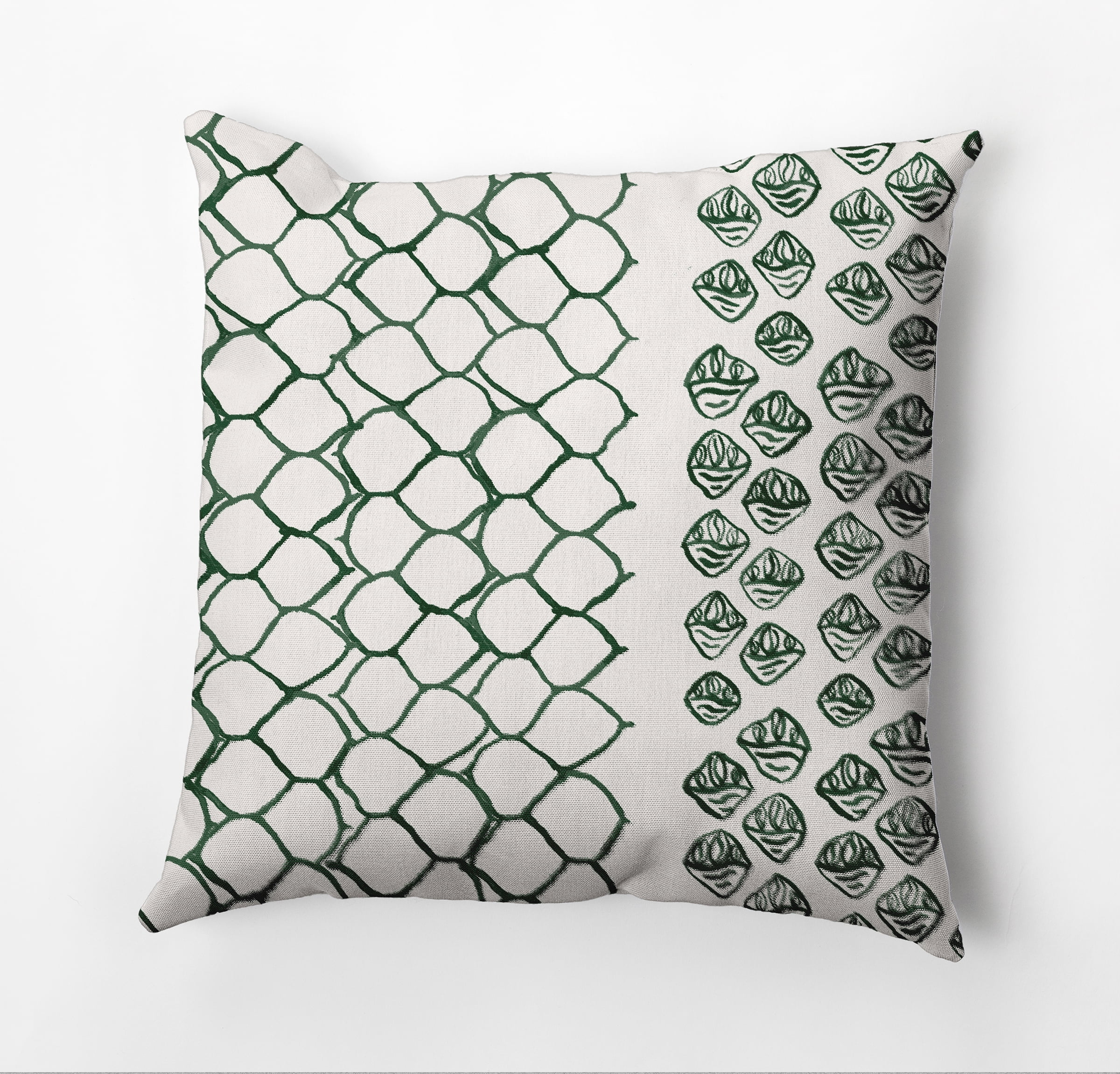 Simply Daisy Honeycomb Split Decorative Throw Pillow