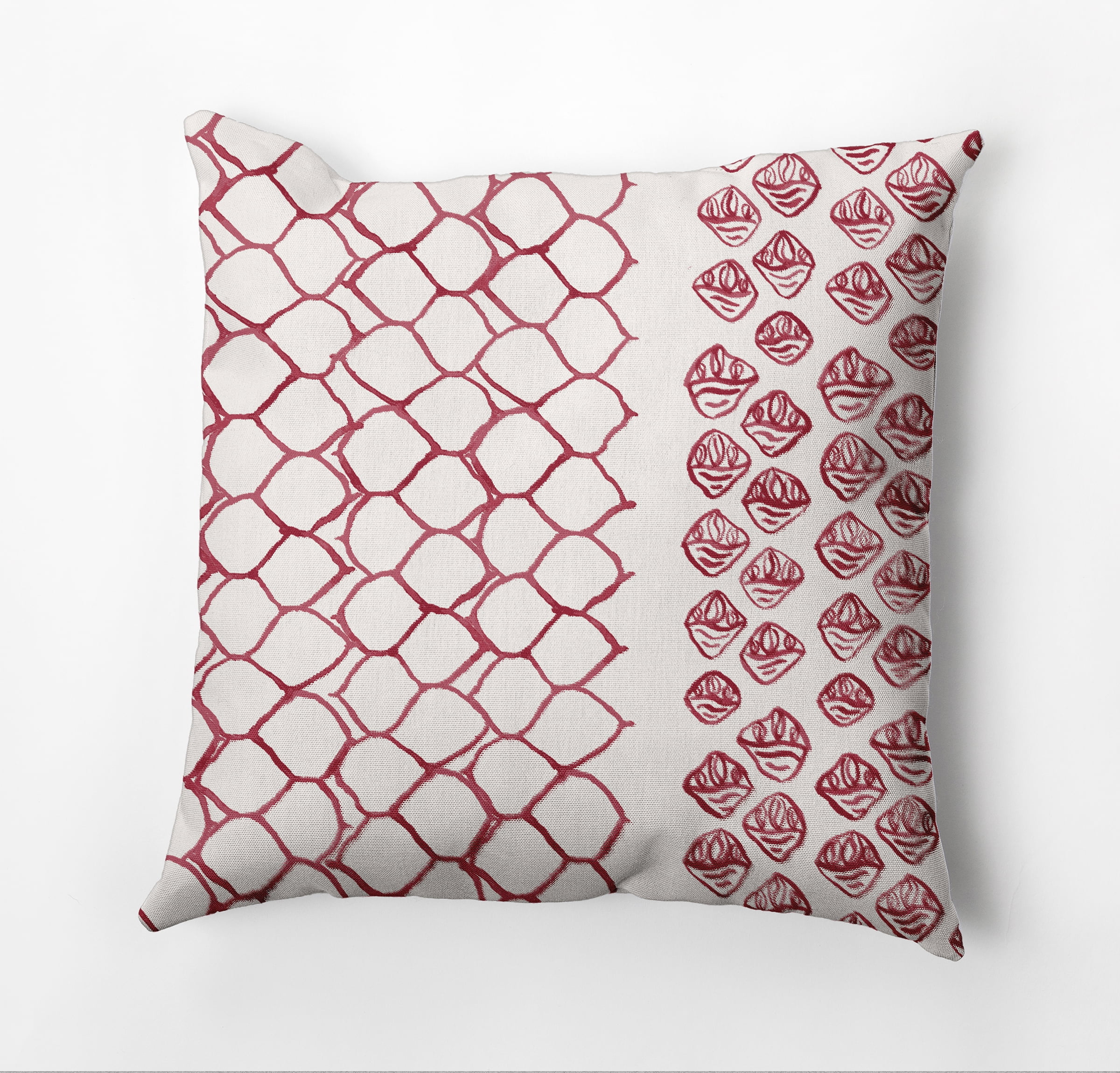 Simply Daisy Honeycomb Split Decorative Throw Pillow
