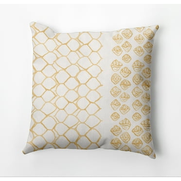 Simply Daisy Honeycomb Split Decorative Throw Pillow