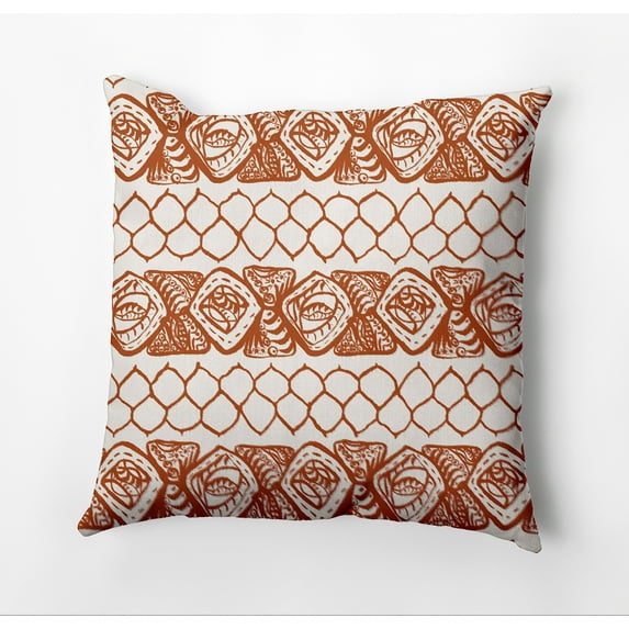 Simply Daisy Honeycomb Stripes Decorative Throw Pillow
