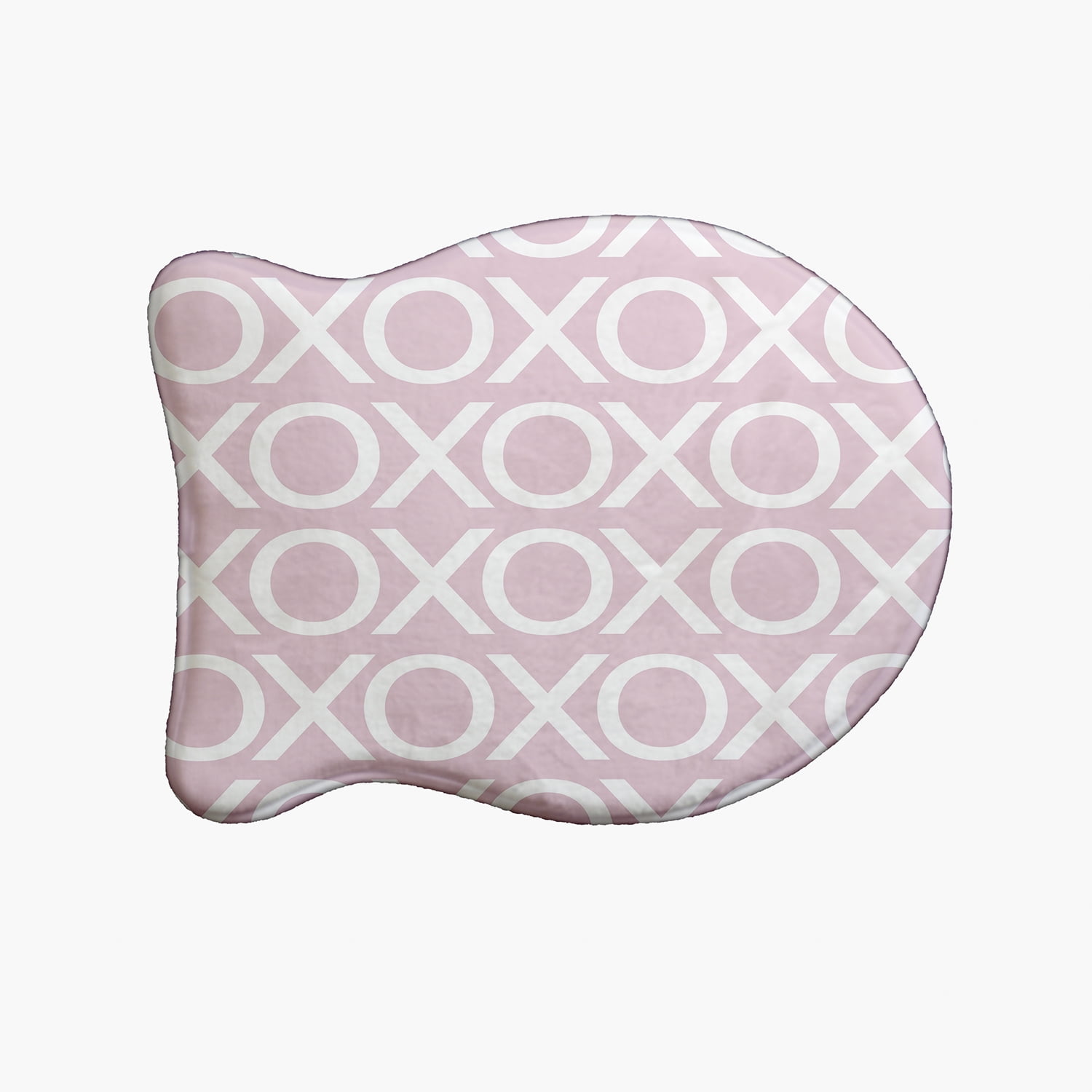 Simply Daisy Hugs and Kisses Fish Shape Pet Feeding Mat for Cats