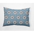 thumbnail image 1 of Simply Daisy Ice Colored Christmas Stars Christmas Soft Spun Polyester Decorative Throw Pillow, 14" x 20", 1 of 3