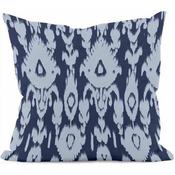Simply Daisy Ikat Print Decorative Pillow, 16" x 16"