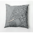 thumbnail image 1 of Simply Daisy Inky Elephant Decorative Throw Pillow, 1 of 1