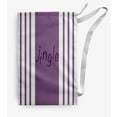 thumbnail image 1 of Simply Daisy Jingle on a Stripe 18 x 29 in Lavender Laundry Bag, 1 of 3