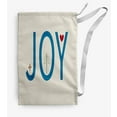 thumbnail image 1 of Simply Daisy Joy Filled Season Off-White Novelty Christmas Laundry Gift Bag, 1 of 2
