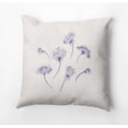 thumbnail image 1 of Simply Daisy Just Dandy Outdoor Pillow, Purple/White, 14 in x 20 in, 1 of 5