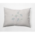 thumbnail image 1 of Simply Daisy Just Dandy Outdoor Pillow, Yellow/Blue/White, 14 in x 20 in, 1 of 3