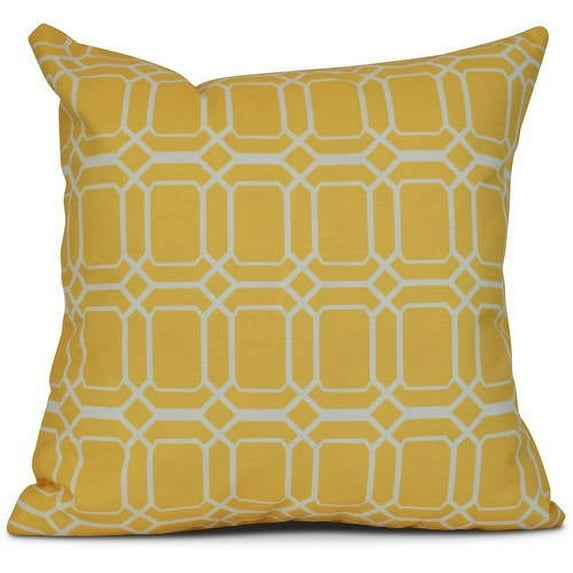 Simply Daisy, Knot Fancy, Geometric Print Outdoor Pillow