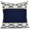 thumbnail image 1 of Simply Daisy, Knot Fancy, Geometric Print Outdoor Pillow, 1 of 2