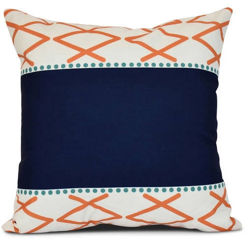 Simply Daisy, Knot Fancy, Geometric Print Pillow