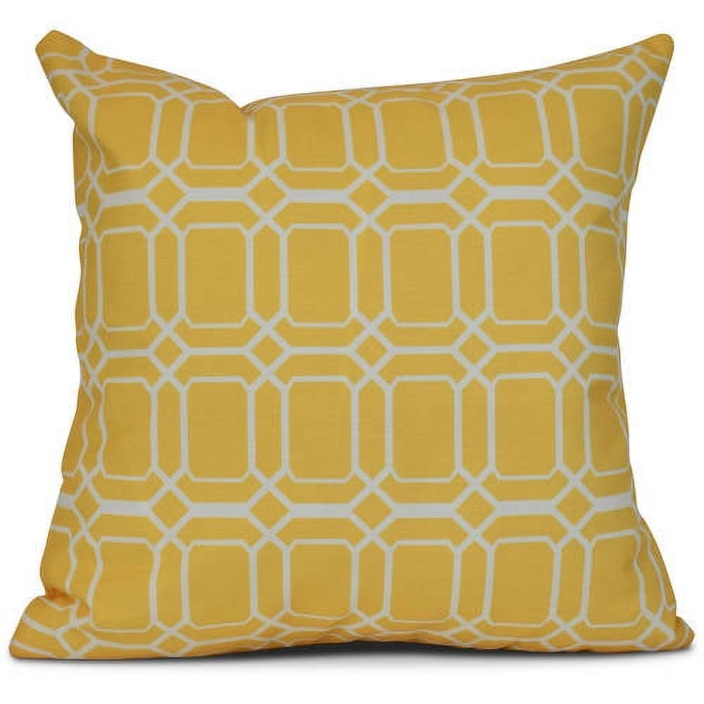 Simply Daisy, Knot Fancy, Geometric Print Pillow