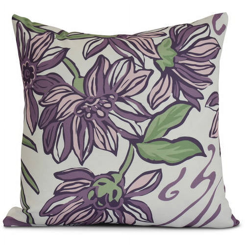 Simply Daisy, L'il Diamond Jill, Geometric Print Indoor/Outdoor Pillow