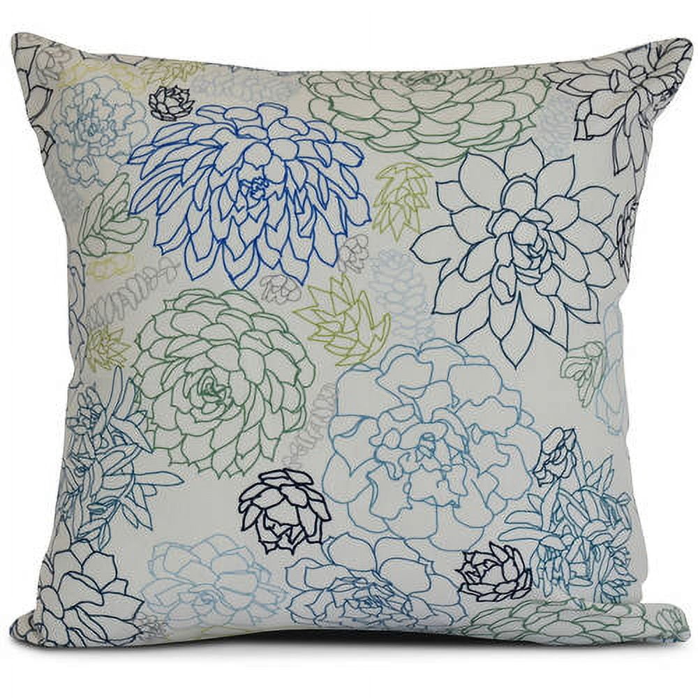 Simply Daisy, L'il Diamond Jill, Geometric Print Indoor/Outdoor Pillow