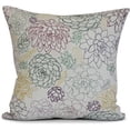 thumbnail image 1 of Simply Daisy, L'il Diamond Jill, Geometric Print Indoor/Outdoor Pillow, 1 of 2