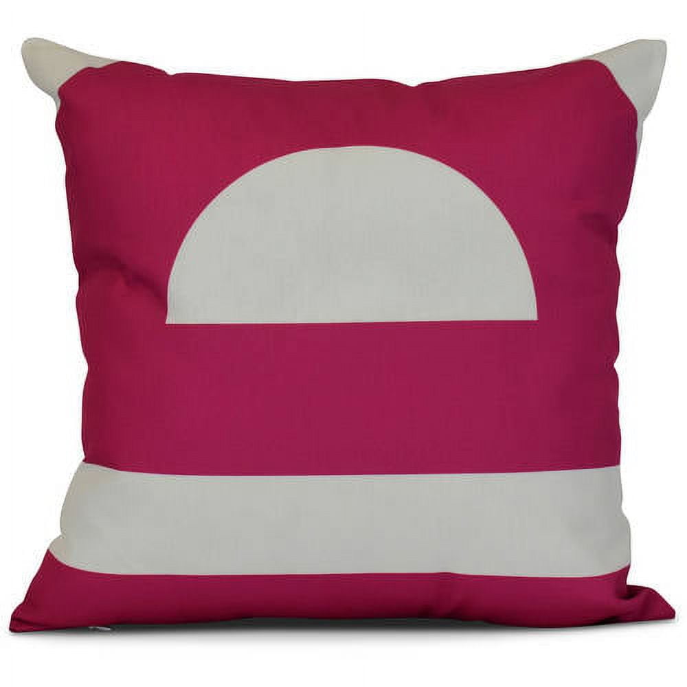 Simply Daisy, Lock, Geometric Print Pillow