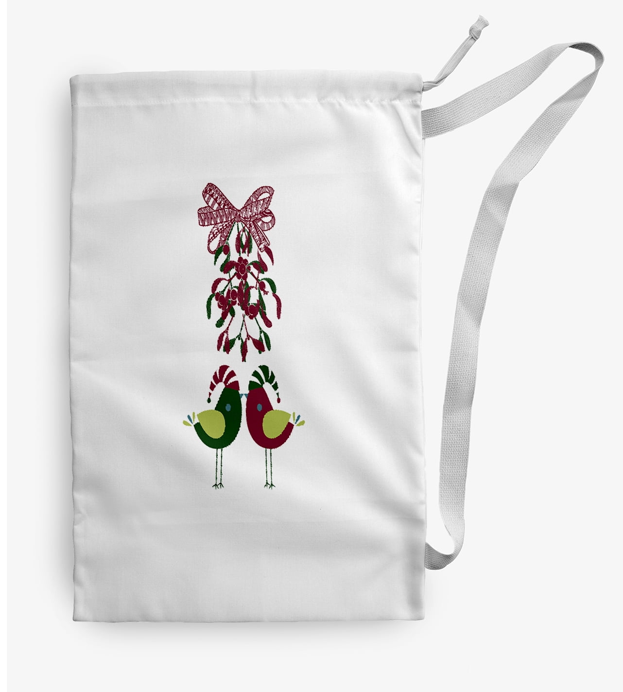 Simply Daisy Love Birds 18 x 29 inch White Laundry Bag