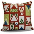 thumbnail image 1 of Simply Daisy Merry Susan Geometric Print Outdoor Pillow, 1 of 2