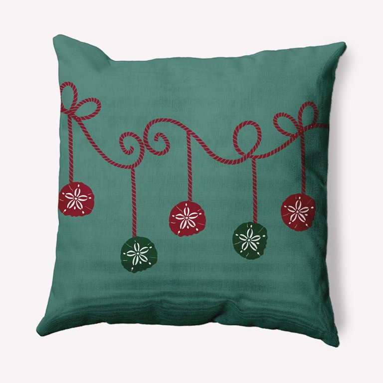 Simply Daisy Mint Colored Sanddollar Ornaments Christmas Soft Spun