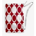 thumbnail image 1 of Simply Daisy Mod Circles 28 x 36 in Red Laundry Bag, 1 of 3