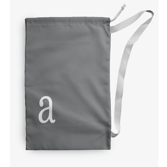 Simply Daisy Modern Monogram 18 x 29 in a Laundry Bag