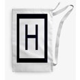 thumbnail image 1 of Simply Daisy Modern Monogram 18 x 29 inch H Laundry Bag, 1 of 3