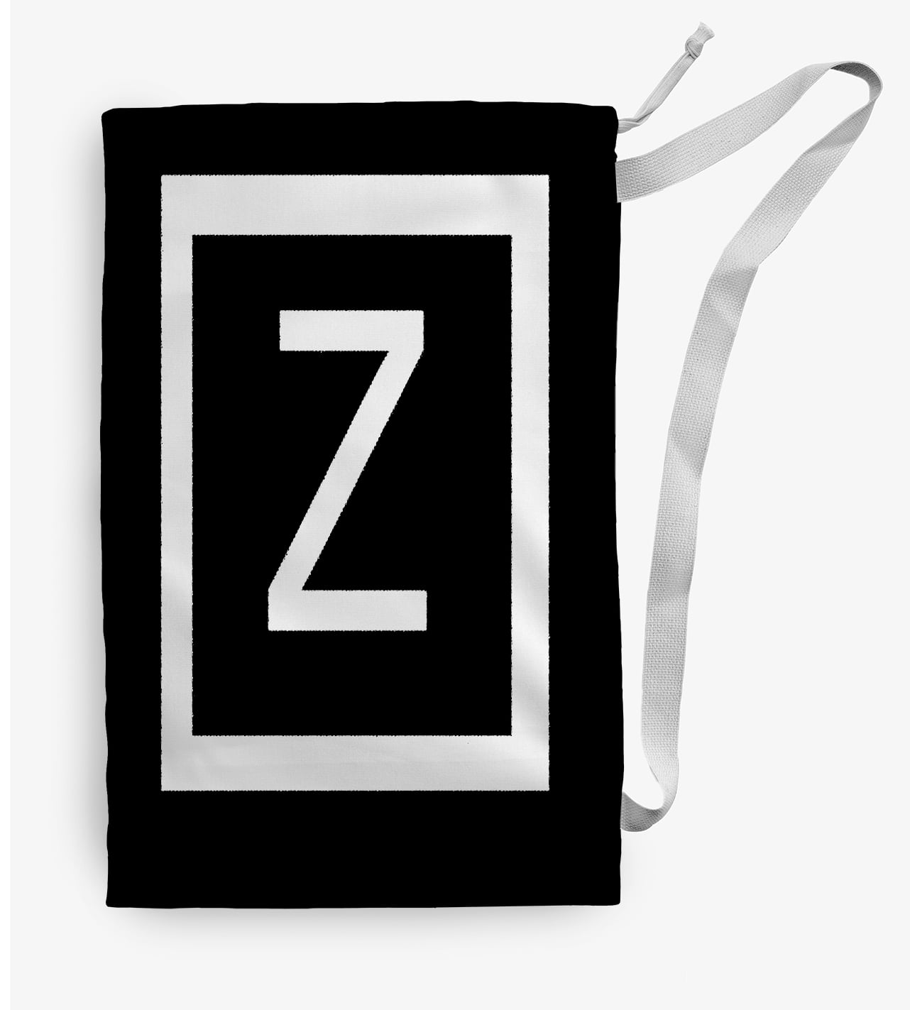 Simply Daisy Modern Monogram 18 x 29 inch Z Laundry Bag - Walmart.com