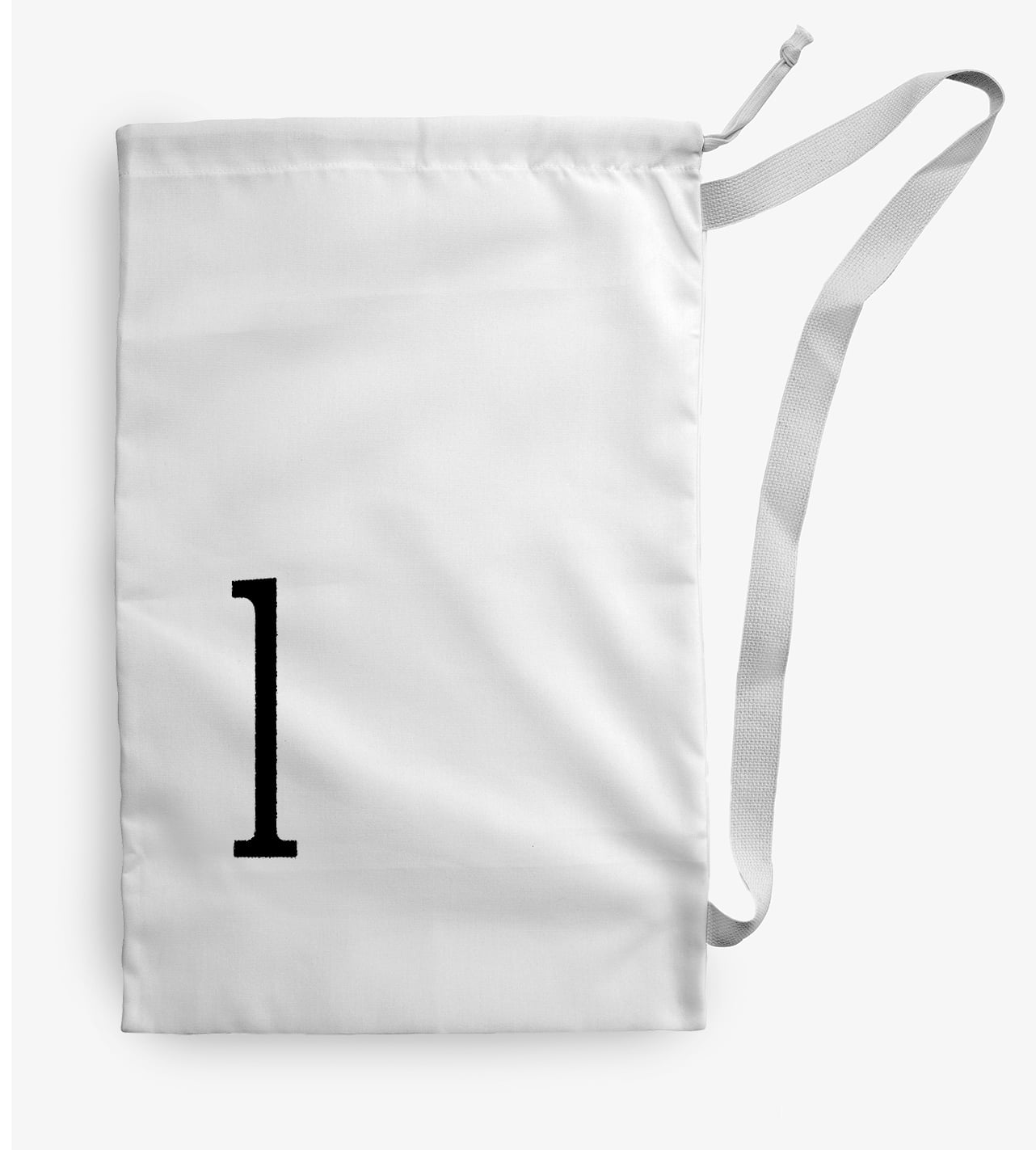 Simply Daisy Modern Monogram 18 x 29 inch l Laundry Bag