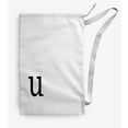 thumbnail image 1 of Simply Daisy Modern Monogram 18 x 29 inch u Laundry Bag, 1 of 3