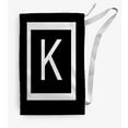 thumbnail image 1 of Simply Daisy Modern Monogram 28 x 36 in K Laundry Bag, 1 of 3