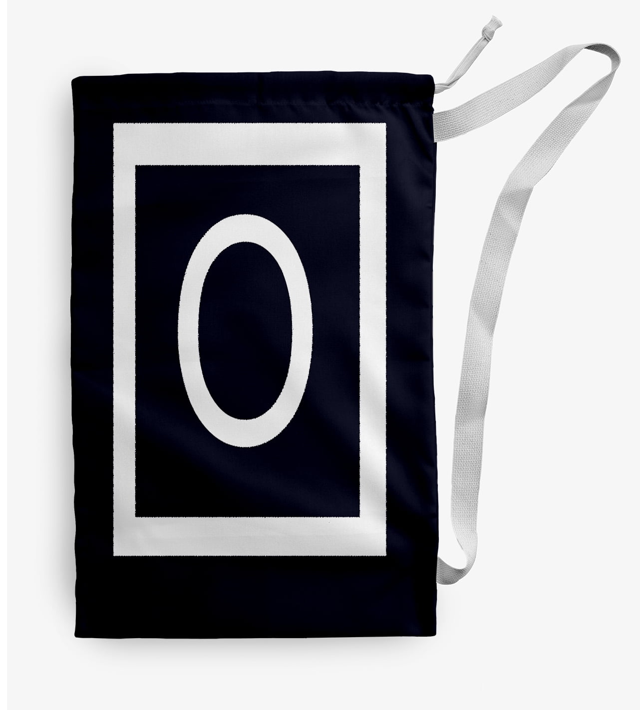 Simply Daisy Modern Monogram 28 x 36 in O Laundry Bag