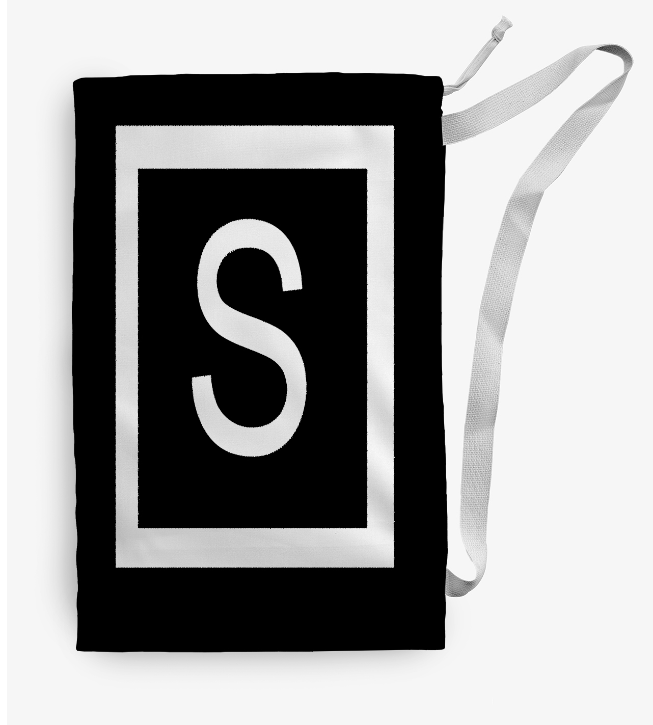 Simply Daisy Modern Monogram 28 x 36 in S Laundry Bag