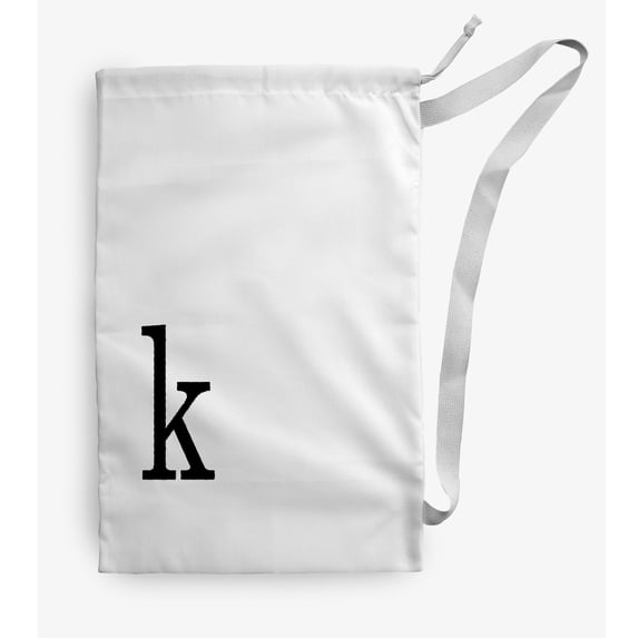 Simply Daisy Modern Monogram 28 x 36 in k Laundry Bag