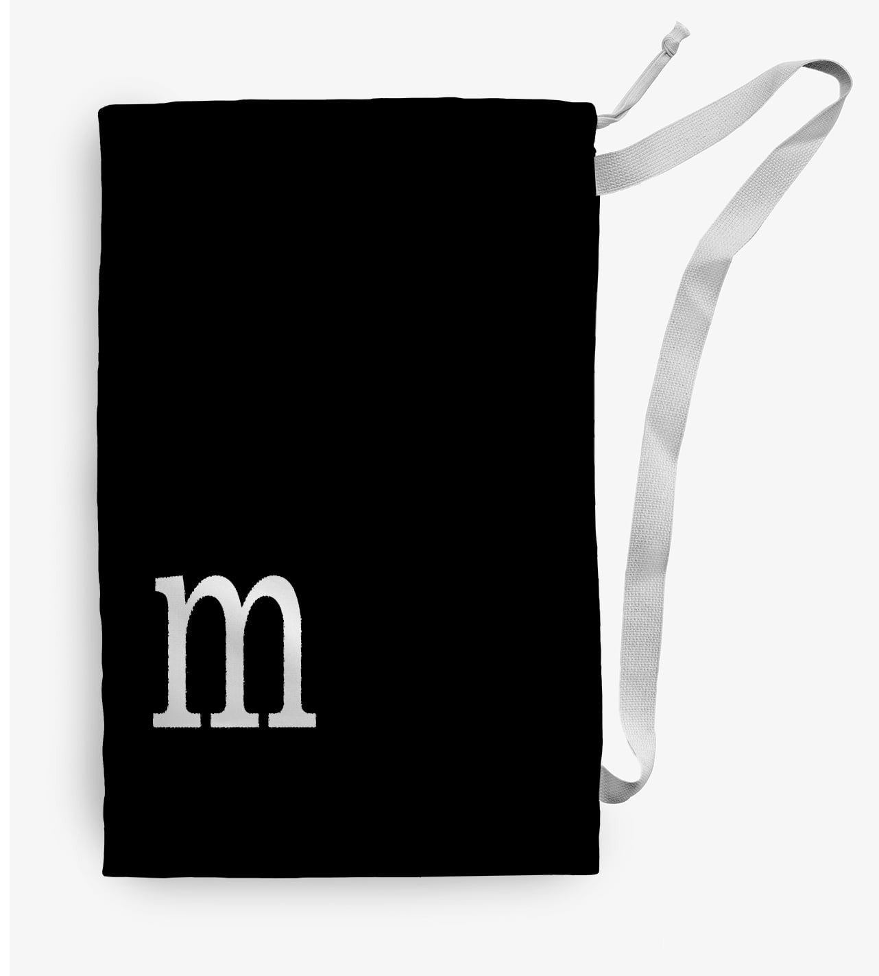 Simply Daisy Modern Monogram 28 x 36 in m Laundry Bag