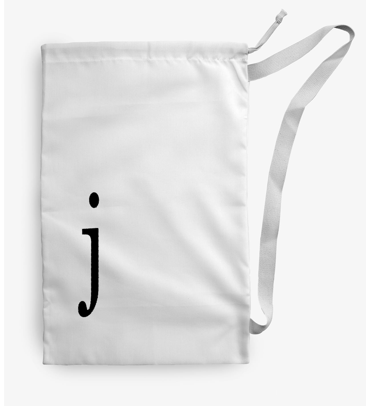 Simply Daisy Modern Monogram 28 x 36 inch j Laundry Bag