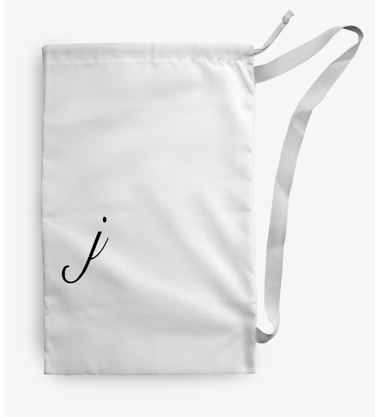 Simply Daisy Modern Monogram 28 x 36 inch j Laundry Bag